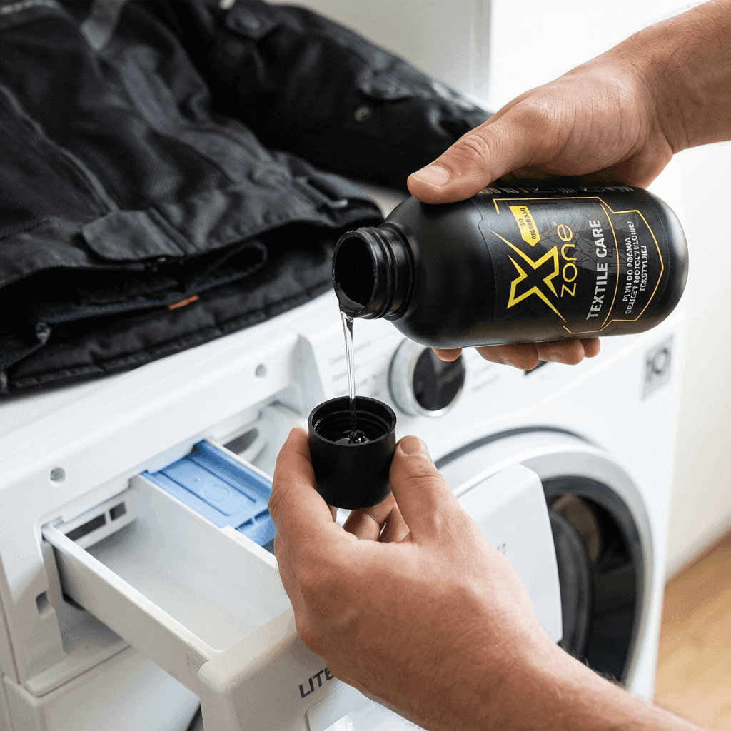 Dodanie Fabric Protect do pralki w fazie płukania